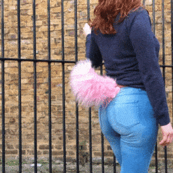 A bunny tail by The Tail Company