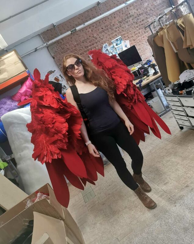 Red MiWings by The Tail Company