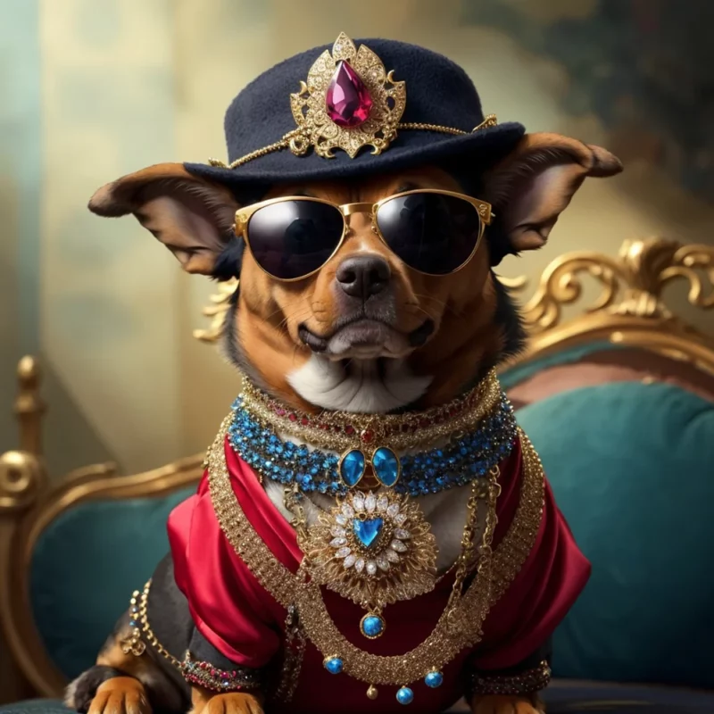 dog tail wagging accessories by the tail company